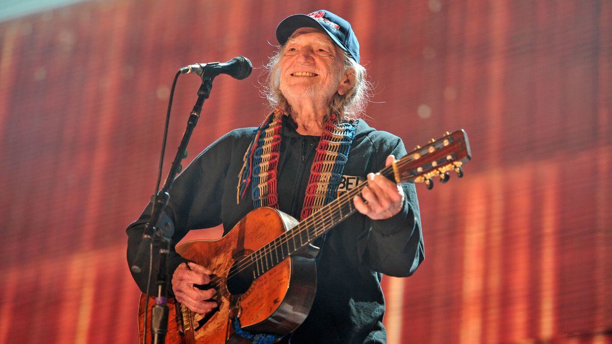 FILE - In this Sept. 19, 2015 file photo, Willie Nelson performs at Farm Aid 30 at FirstMerit...