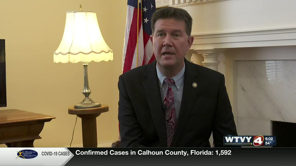 Alabama Secretary of State John Merrill discusses his political future in a WTVY interview on...