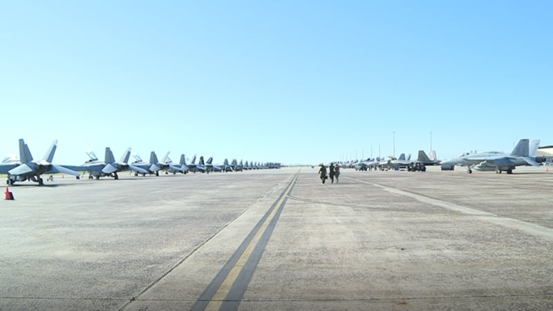 About 2,000 personnel are also involved.