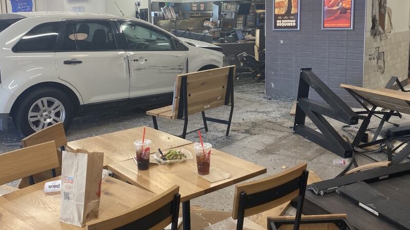 An elderly man crashed his car into a Wendy’s in South Carolina Tuesday, killing one person...