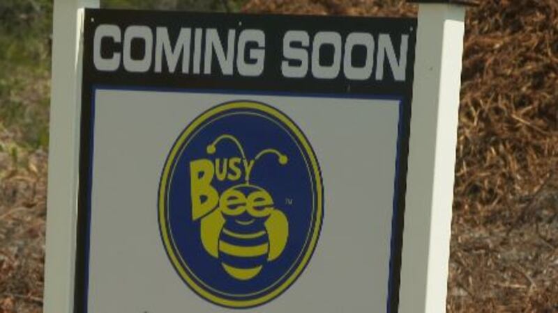 Busy Bee construction is underway in Panama City Beach. (WJHG/WECP)