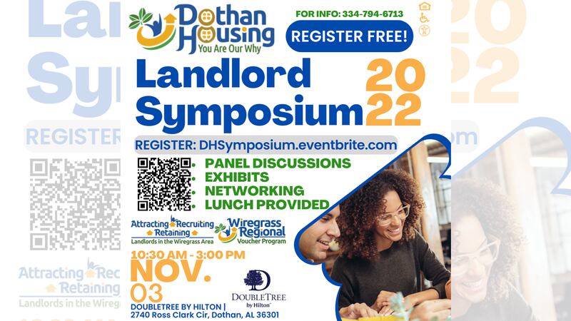 “As we work to increase landlord participation in our Wiregrass Regional Voucher Program...
