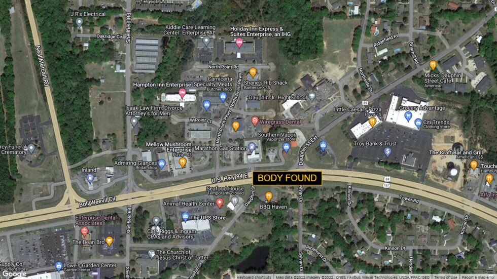 Body found in Enterprise