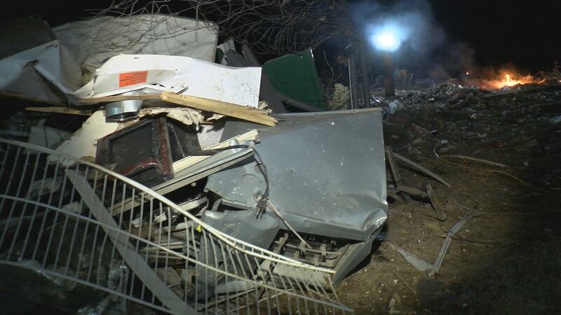 Neighbors living on County Road 43 in Prattville are dealing with EF-3 tornado destruction.