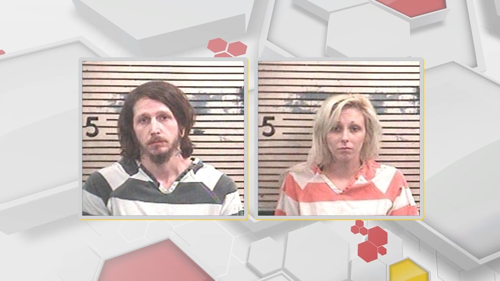 According to HCSO, 32-year-old Christopher McLean (pictured left) and 23-year-old Kathreen...