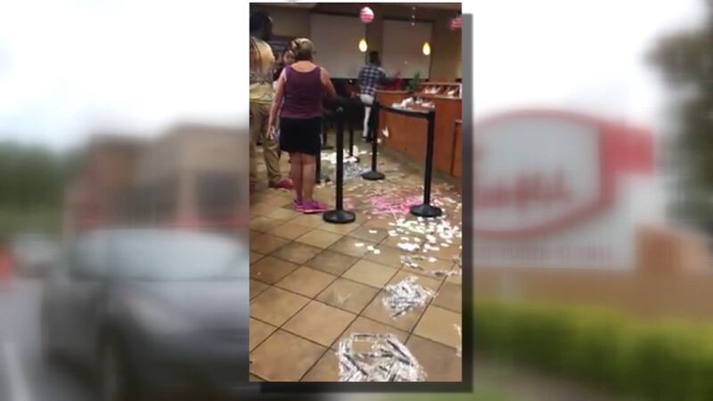 A major meltdown at a Florida fast food restaurant. An angry customer makes a scene and...