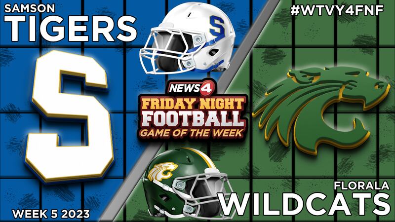Game of the Week for Week 5 features the Samson Tigers taking on the Florala Wildcats.