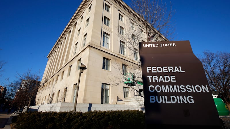 FILE - The Federal Trade Commission building in Washington is pictured on Jan. 28, 2015. The...