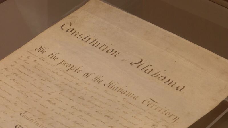 File photo: Alabama's first constitution (Source: WSFA)