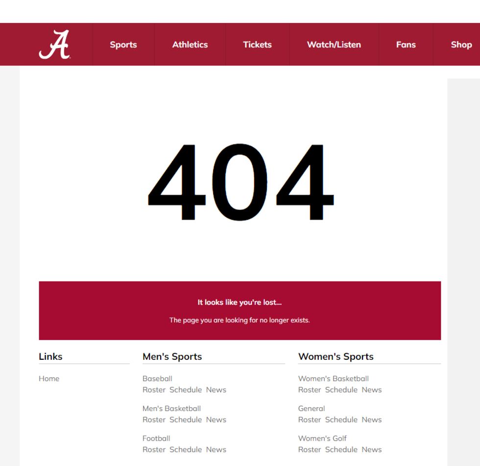 404 error on Antonio Chauncey Ross