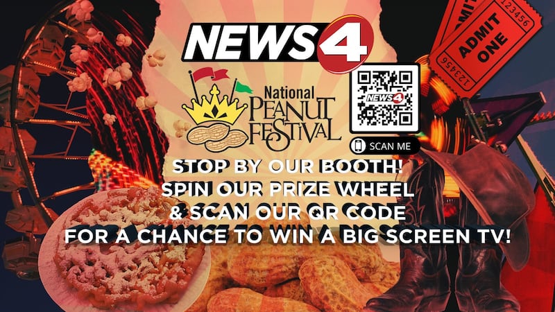 Come visit the News 4 booth at the National Peanut Festival!