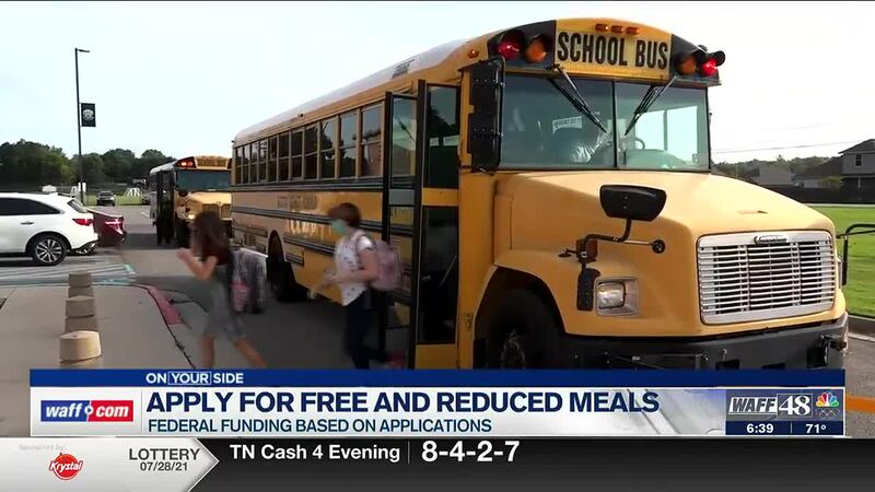 Madison County Schools urging families to apply for free and reduced meals