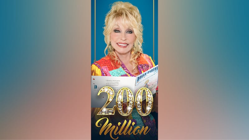 Dolly Parton's Imagination Library is turning over a new chapter - celebrating 200 million...